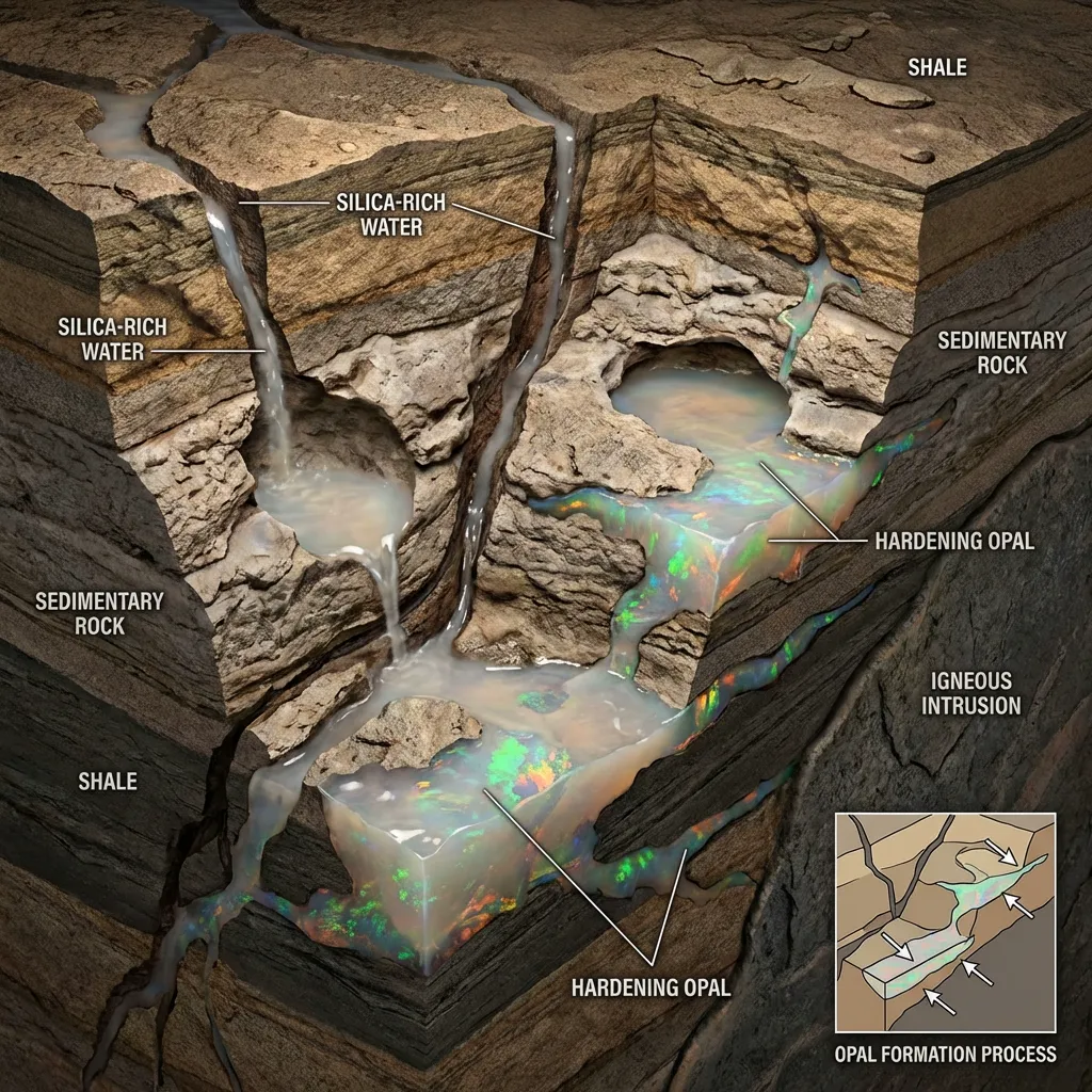 Proses Pembentukan Batu Kalimaya